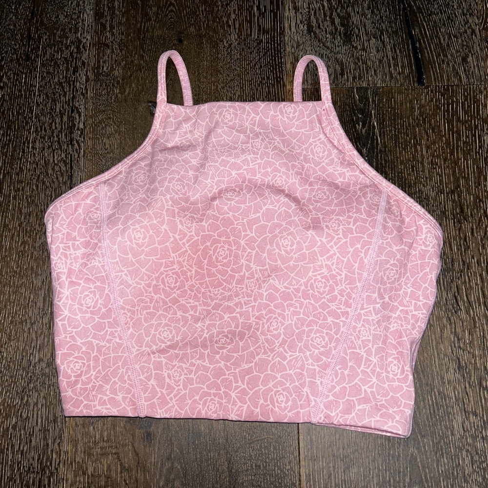 BuffBunny Pink Floral Women's Top